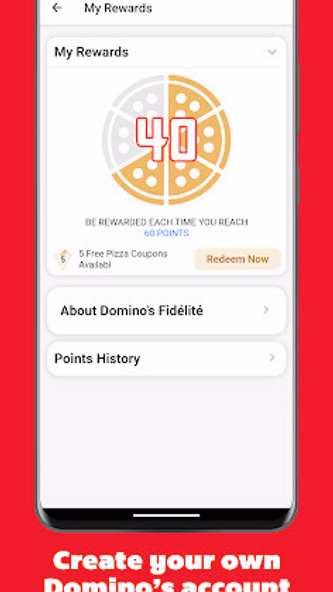 Domino's Pizza France Screenshot 4 - AppWisp.com Domino's Pizza France Screenshot 4 - AppWisp.com