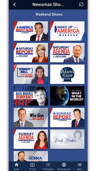 Newsmax Screenshot 4 - AppWisp.com
