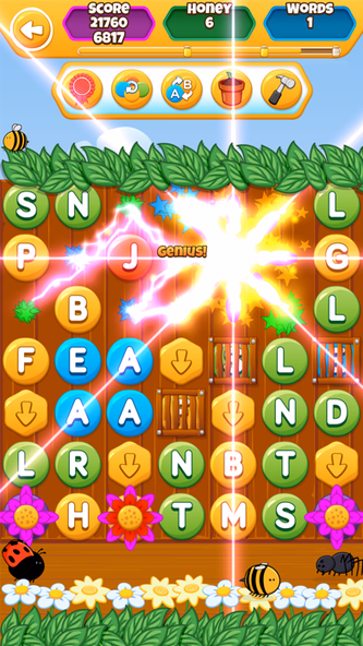 WordBuzz: The Honey Quest Screenshot 2 - AppWisp.com WordBuzz: The Honey Quest Screenshot 2 - AppWisp.com