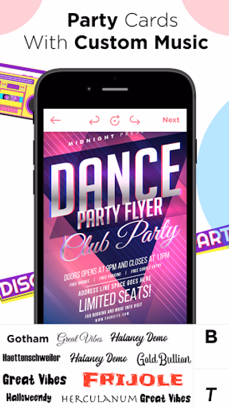 Invitation Card Maker - Design Screenshot 4 - AppWisp.com Invitation Card Maker - Design Screenshot 4 - AppWisp.com