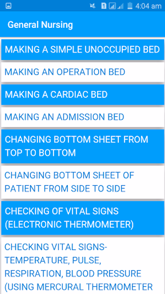 Nursing Procedures Screenshot 2 - AppWisp.com Nursing Procedures Screenshot 2 - AppWisp.com