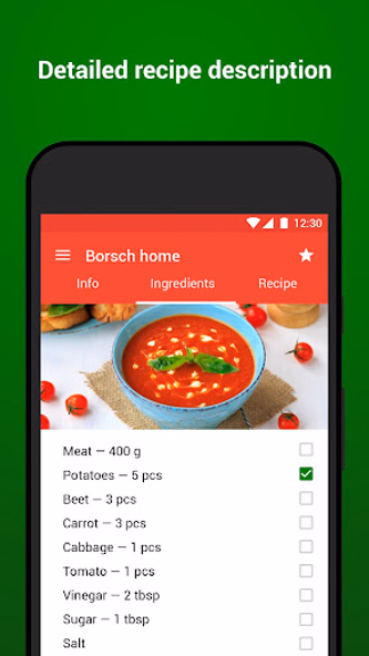 Recipes with photo Smachno Screenshot 2 - AppWisp.com Recipes with photo Smachno Screenshot 2 - AppWisp.com