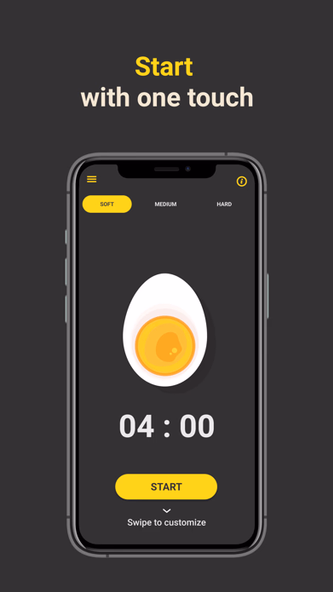 Egg Timer – Smart Cook Screenshot 2 - AppWisp.com Egg Timer – Smart Cook Screenshot 2 - AppWisp.com