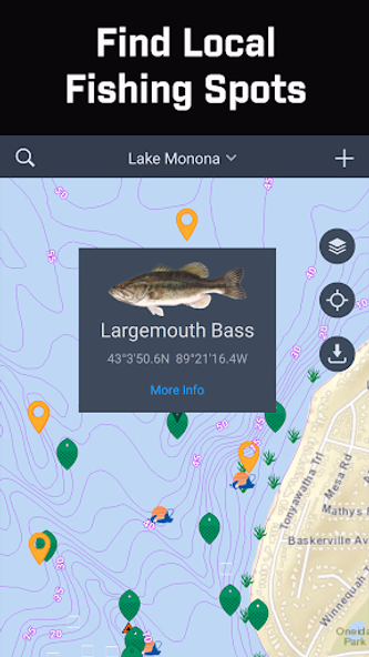 Fishidy: Fishing Hot Spot Maps Screenshot 1 - AppWisp.com Fishidy: Fishing Hot Spot Maps Screenshot 1 - AppWisp.com