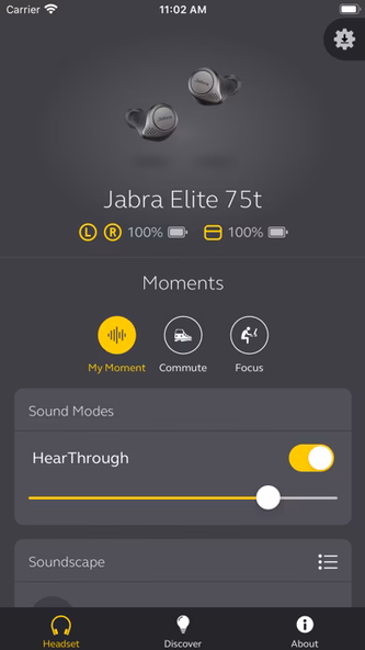 Jabra Sound+ Screenshot 1 - AppWisp.com Jabra Sound+ Screenshot 1 - AppWisp.com