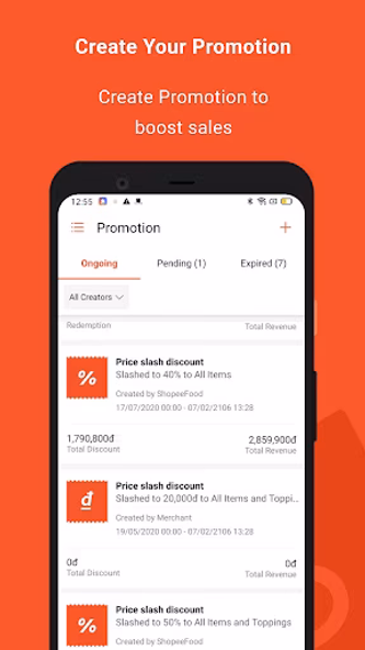 ShopeeFood - Đối Tác Nhà Hàng Screenshot 3 - AppWisp.com ShopeeFood - Đối Tác Nhà Hàng Screenshot 3 - AppWisp.com