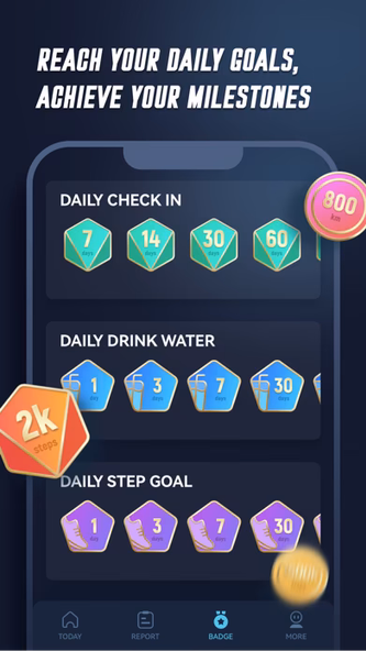 WiseLife: Step & Health Screenshot 4 - AppWisp.com WiseLife: Step & Health Screenshot 4 - AppWisp.com