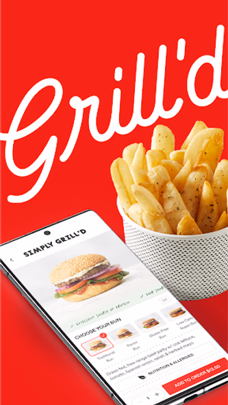 Grill'd Screenshot 1 - AppWisp.com