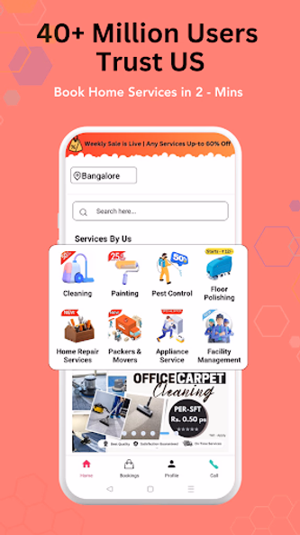 Vijay Home Services Screenshot 2 - AppWisp.com Vijay Home Services Screenshot 2 - AppWisp.com