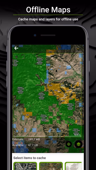 BaseMap: Hunting GPS Maps Screenshot 2 - AppWisp.com BaseMap: Hunting GPS Maps Screenshot 2 - AppWisp.com