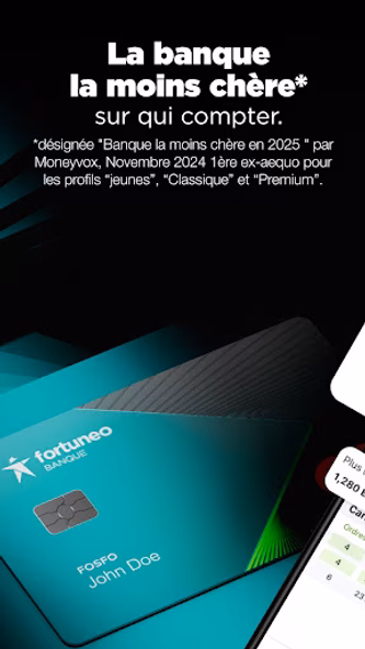 Fortuneo ma banque en ligne Screenshot 2 - AppWisp.com