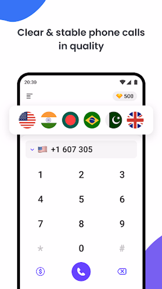 Duo Call - Dual Global Calling Screenshot 2 - AppWisp.com Duo Call - Dual Global Calling Screenshot 2 - AppWisp.com