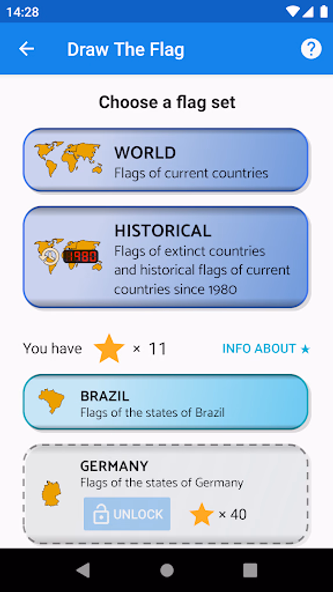 Draw The Flag - Quiz & Maker Screenshot 2 - AppWisp.com Draw The Flag - Quiz & Maker Screenshot 2 - AppWisp.com