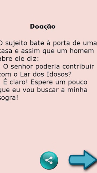 Piadas - curtas e engraçadas Screenshot 3 - AppWisp.com Piadas - curtas e engraçadas Screenshot 3 - AppWisp.com