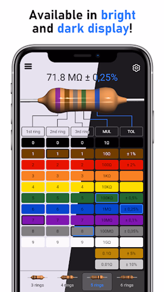 Resistance Calculator Screenshot 3 - AppWisp.com Resistance Calculator Screenshot 3 - AppWisp.com