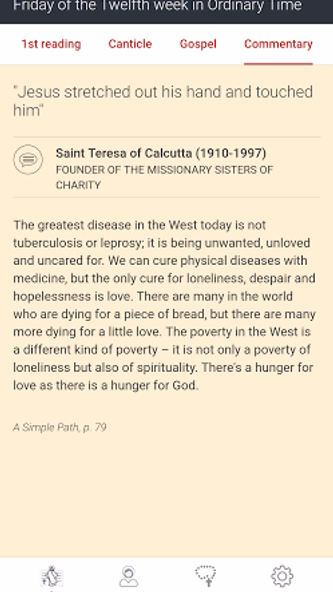 Evangelizo - Daily Gospel Screenshot 4 - AppWisp.com Evangelizo - Daily Gospel Screenshot 4 - AppWisp.com