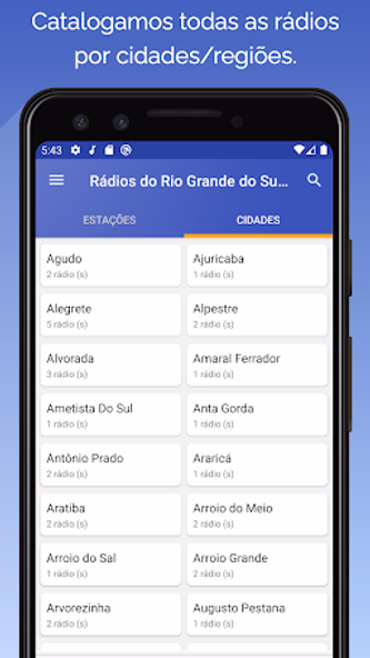 Rádios do Rio Grande do Sul Screenshot 2 - AppWisp.com Rádios do Rio Grande do Sul Screenshot 2 - AppWisp.com