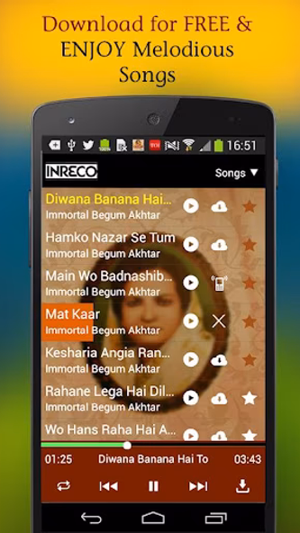 50 Rare Begum Akhtar Hits Screenshot 2 - AppWisp.com 50 Rare Begum Akhtar Hits Screenshot 2 - AppWisp.com