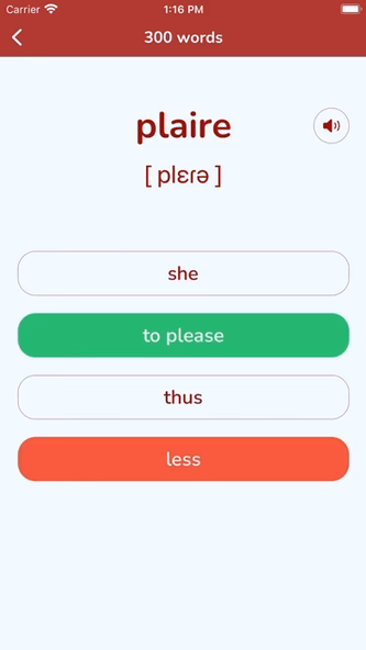Learn French: Lessons & Quiz Screenshot 2 - AppWisp.com Learn French: Lessons & Quiz Screenshot 2 - AppWisp.com