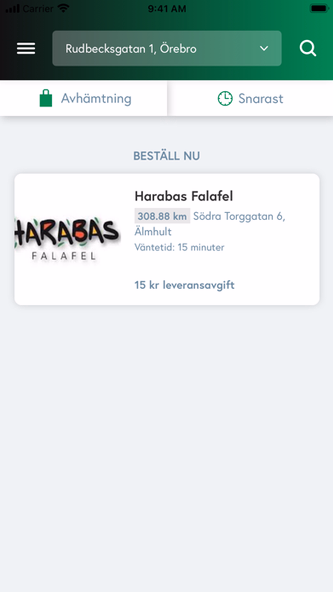 Harabas Falafel Screenshot 1 - AppWisp.com Harabas Falafel Screenshot 1 - AppWisp.com
