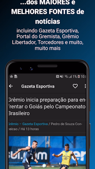 Grêmio FBPA Hoje Screenshot 3 - AppWisp.com Grêmio FBPA Hoje Screenshot 3 - AppWisp.com