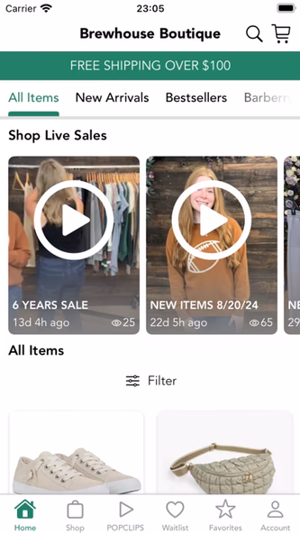 Brewhouse Boutique Screenshot 2 - AppWisp.com Brewhouse Boutique Screenshot 2 - AppWisp.com