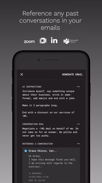 Pro Emailer - AI Email Screenshot 4 - AppWisp.com Pro Emailer - AI Email Screenshot 4 - AppWisp.com