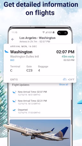 Planes Live - Flight Tracker Screenshot 2 - AppWisp.com Planes Live - Flight Tracker Screenshot 2 - AppWisp.com