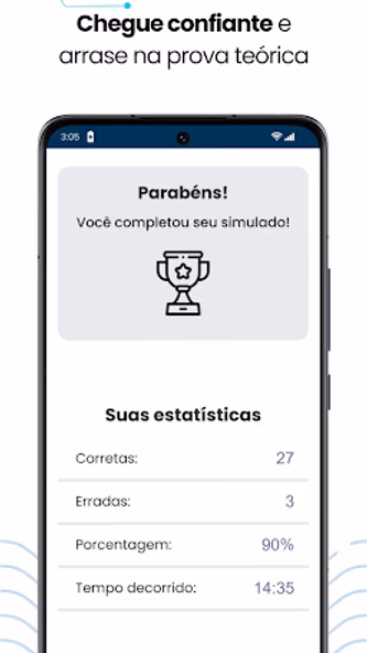 Simulado de Habilitação Screenshot 4 - AppWisp.com Simulado de Habilitação Screenshot 4 - AppWisp.com