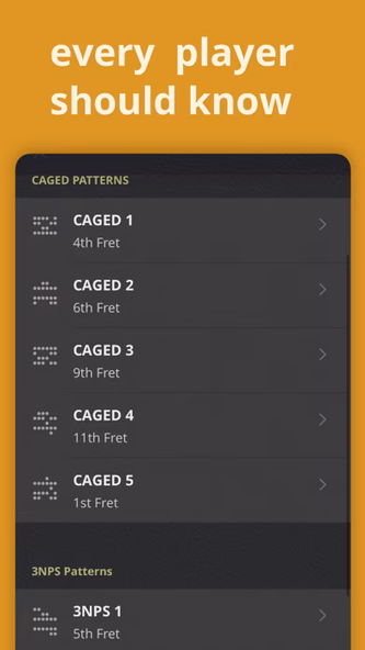 ScaleBank: Guitar Scales Screenshot 2 - AppWisp.com ScaleBank: Guitar Scales Screenshot 2 - AppWisp.com