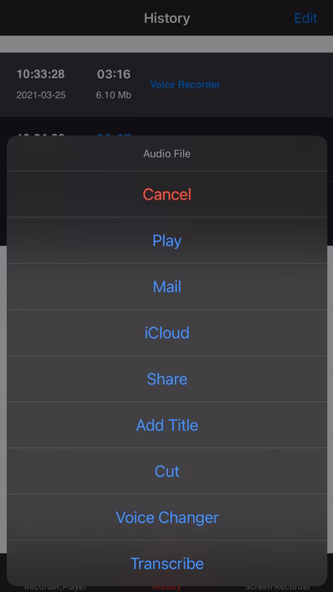 Voice Recorder, Voice Memos Screenshot 4 - AppWisp.com Voice Recorder, Voice Memos Screenshot 4 - AppWisp.com