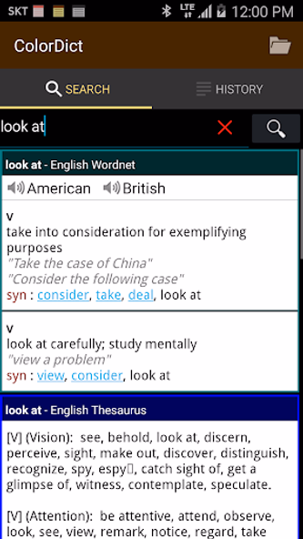 ColorDict Dictionary Screenshot 2 - AppWisp.com ColorDict Dictionary Screenshot 2 - AppWisp.com