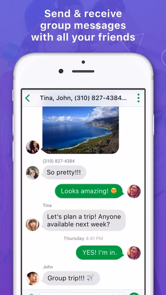 Nextplus: Private Phone Number Screenshot 2 - AppWisp.com Nextplus: Private Phone Number Screenshot 2 - AppWisp.com