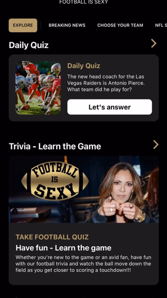Football Is Sexy Screenshot 1 - AppWisp.com Football Is Sexy Screenshot 1 - AppWisp.com