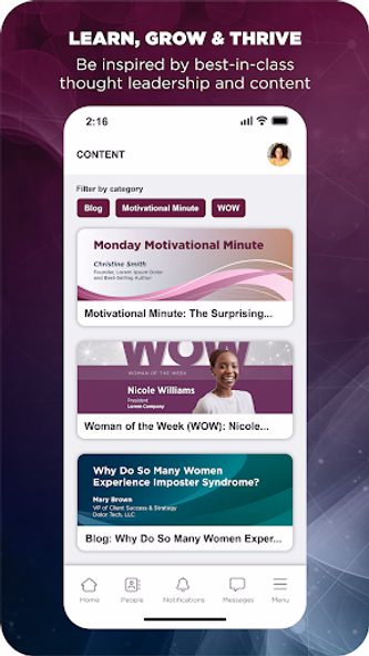 WOTC Leadership Network Screenshot 2 - AppWisp.com WOTC Leadership Network Screenshot 2 - AppWisp.com
