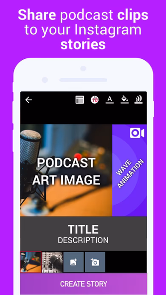Podcast Video Maker 4Instagram Screenshot 3 - AppWisp.com Podcast Video Maker 4Instagram Screenshot 3 - AppWisp.com