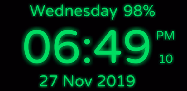 Digital Clock Header - AppWisp.com Digital Clock Header - AppWisp.com