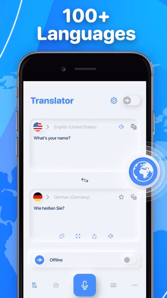 Voicelator: Audio Translator ٞ Screenshot 1 - AppWisp.com Voicelator: Audio Translator ٞ Screenshot 1 - AppWisp.com