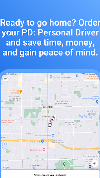 TD: The Driver App Screenshot 2 - AppWisp.com TD: The Driver App Screenshot 2 - AppWisp.com