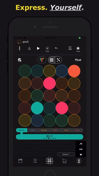 Loopz - Beat Maker Screenshot 3 - AppWisp.com Loopz - Beat Maker Screenshot 3 - AppWisp.com