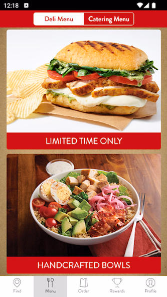 Jason's Deli Screenshot 2 - AppWisp.com