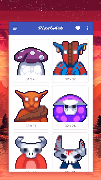 How to draw pixel monsters Screenshot 4 - AppWisp.com How to draw pixel monsters Screenshot 4 - AppWisp.com