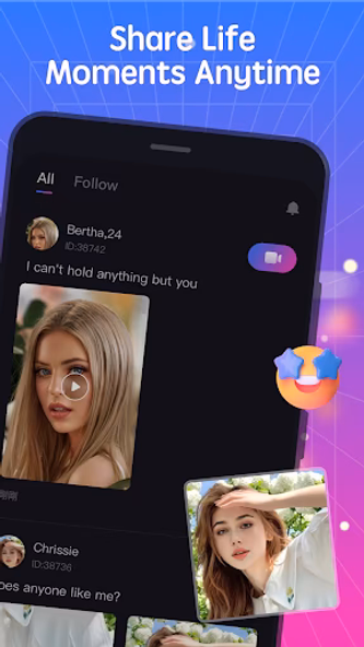 LanChat: Live Video Chat&Calls Screenshot 4 - AppWisp.com LanChat: Live Video Chat&Calls Screenshot 4 - AppWisp.com