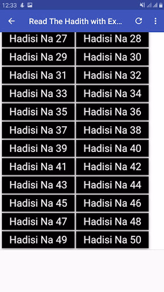 Full Arba'una Hadith Hausa MP3 Screenshot 4 - AppWisp.com Full Arba'una Hadith Hausa MP3 Screenshot 4 - AppWisp.com