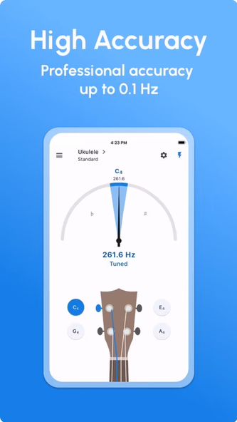 Ukulele Tuner - LikeTones Screenshot 3 - AppWisp.com Ukulele Tuner - LikeTones Screenshot 3 - AppWisp.com