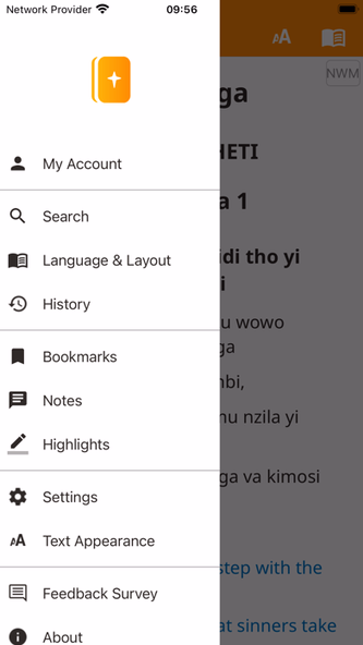 Kiyombe Bible Screenshot 1 - AppWisp.com Kiyombe Bible Screenshot 1 - AppWisp.com