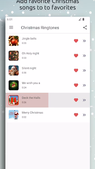 Christmas ringtones Screenshot 4 - AppWisp.com Christmas ringtones Screenshot 4 - AppWisp.com