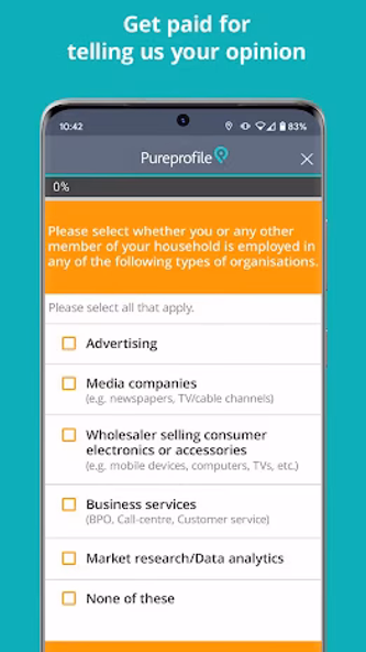 Pureprofile Screenshot 2 - AppWisp.com Pureprofile Screenshot 2 - AppWisp.com