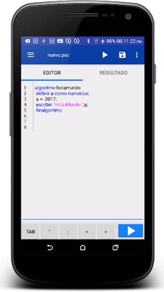 Pseudocode, PSeInt, Visualg Screenshot 1 - AppWisp.com Pseudocode, PSeInt, Visualg Screenshot 1 - AppWisp.com