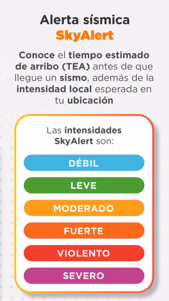 SkyAlert: Alerta Sísmica Screenshot 3 - AppWisp.com SkyAlert: Alerta Sísmica Screenshot 3 - AppWisp.com